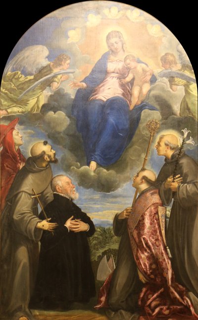 Jungfrau in der Herrlichkeit von Tintoretto